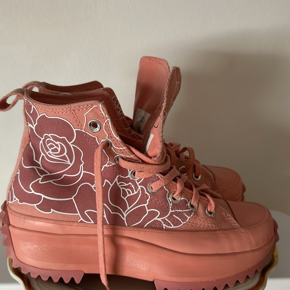 Converse Run Star Hike Natasha Cloud Floral Pink Quartz - SIZE 8